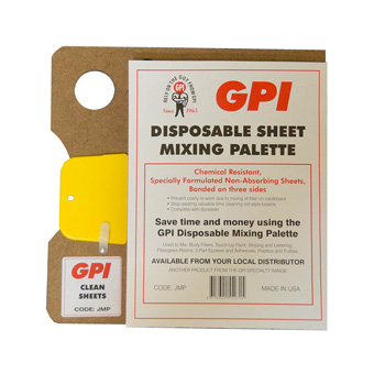 GPI BODY FILLER MIX.SHEETS 100/PKT - JMP 